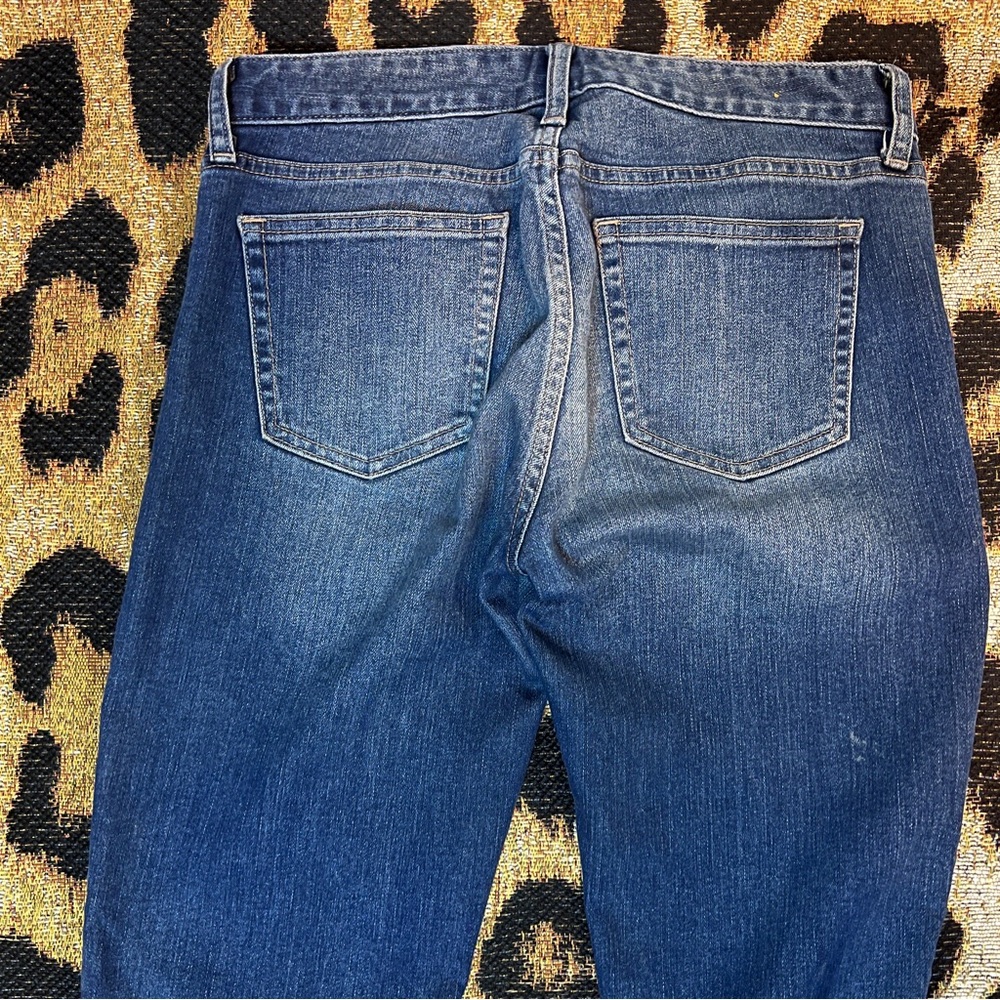 GAP real straight embellished jeans with raw hem - Picture 9 of 13
